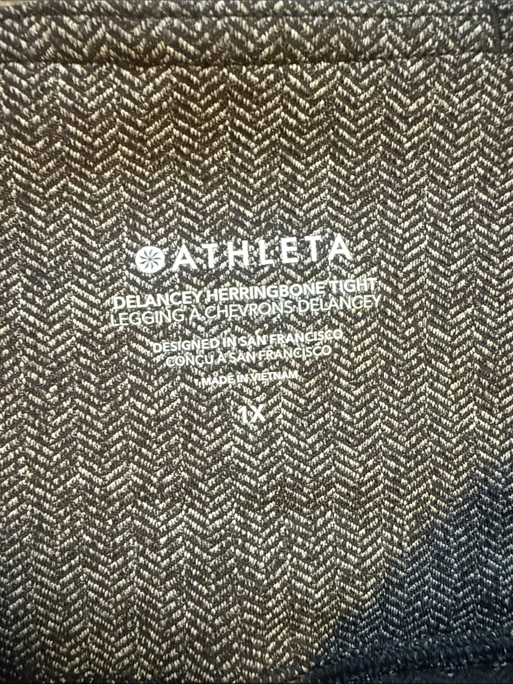 Athleta Delancey Herringbone Tight - 1X